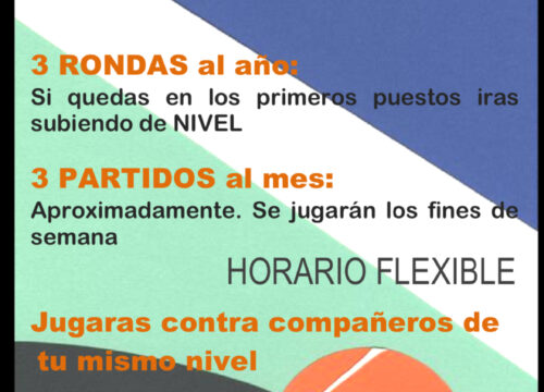 Liga de tenis de adultos