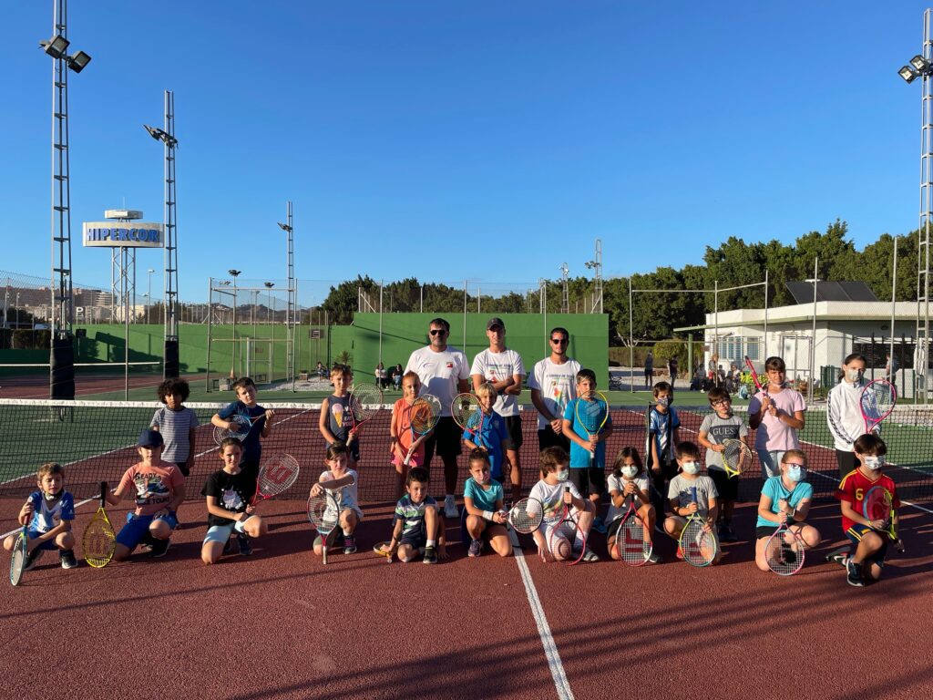 Olimpiada tenis para aprender a competir