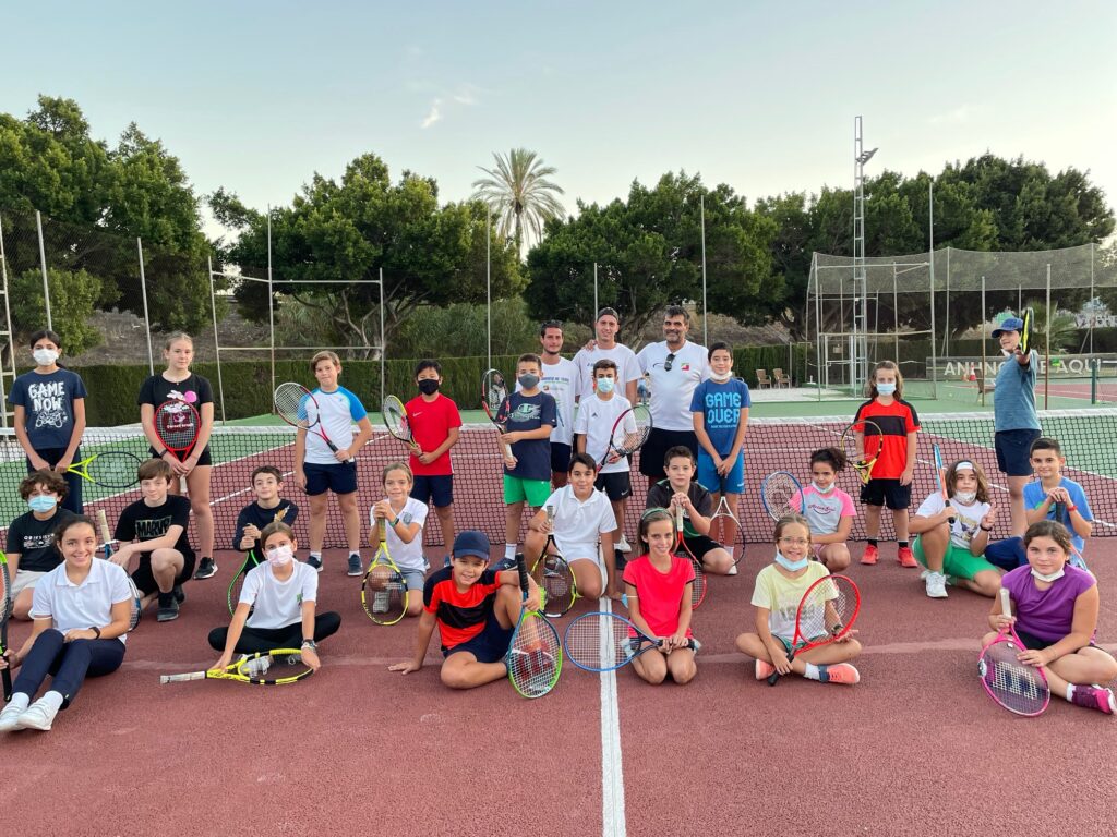 Olimpiada tenis para aprender a competir